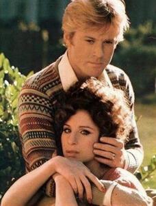 Barbra Streisand and Robert Redford