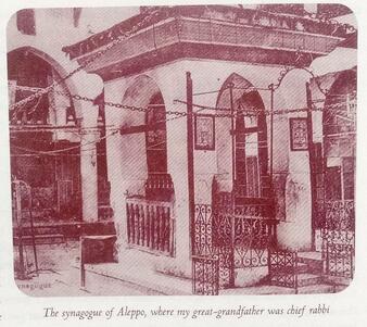 Aleppo Synagogue of Claudia Roden's Family