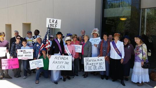 A Nevada Rally for the Equal Rights Amendment 