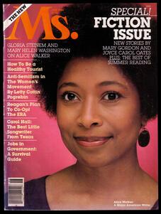 Alice Walker on "Ms.," June 1982