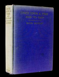 Once Upon a Time and Today by Maud Nathan Book Cover