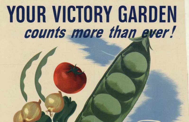 Victory Garden Poster, 1941-45 (crop)