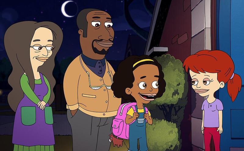 Missy and her parents on Netflix's "Big Mouth"
