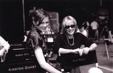 Laura Ziskin and Kirsten Dunst, 2002