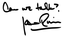 Joan Rivers's signature