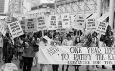 Activists March for the ERA in Chicago 