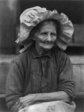 "Old Woman in Sunbonnet, No. 2" by Doris May Ulmann