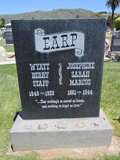Josephine and Wyatt Earp's Grave