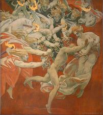 "Orestes Pursued by the Furies," 1921, by John Singer Sargent