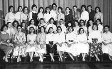The Student Body of the Beth Jacob School of Detroit, Michigan, 1960