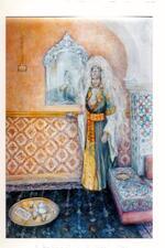 The Berber Bride in the Salon, by Esther Benmaman, 2002