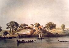 "Jerusalem on the Riverside - View of the Jewish Savanna from the Suriname River" by Pierre Jacques Benoit, circa 18th Century