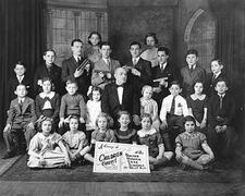 The Students of the United Hebrew Free Schools of Detroit, Michigan, circa 1930s