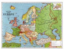 Map of Europe, 1923