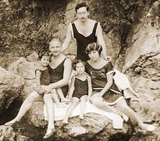 Gisi Fleischmann with Her Family