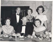 Isabelle and Leonard Goldenson with the Eisenhowers and Other Individuals