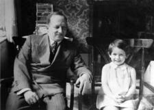 Irene Butter with Pappi, 1934