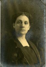 A studio portrait of Ida Weis
