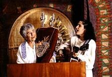 Savina Teubal and Debbie Friedman, 1986