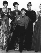 Lucie Porges at Fashion Show, circa 1990