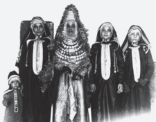 Yemenite Jews Wearing Gargushes, 1936. Yemen. 