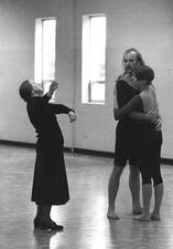 Anna Sokolow Instructing Two Dancers, 1988 