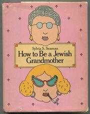 A pink-patterned cover with the title and author, and two illustrations of women's faces. The first features a woman with gray hair in a bun, plain glasses, and gold earrings. The second shows a woman with blonde hair in a curly bob, glasses with colorful wing-shaped frames, hoop earrings, and a cigarette.
