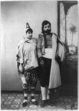Jewish couple in Tunisia, c. 1900