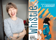 E. Lockhart and the cover of Whistle