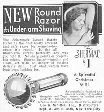 Women's Razor Advertisment circa 1930s