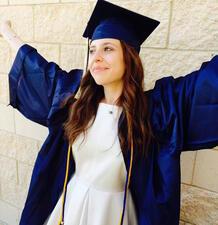High School Graduation Photo of Rising Voices Fellow Ariela Basson 