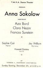 Anna Sokolow's Songs of a Semite Performance at New York's 92nd Street Y, Page 1