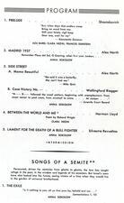 Anna Sokolow's Songs of a Semite Performance at New York's 92nd Street Y, Page 2