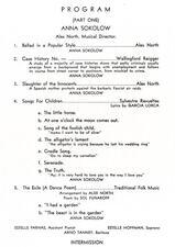 Anna Sokolow's Joint Recital at New York's 92nd Street Y, 1940, Page 2