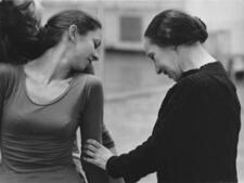 Anna Sokolow with Dancer, 1969