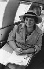 Bella Abzug Prior to Announcing her Candidacy for the U.S. Senate, 1976, by Diana Mara Henry