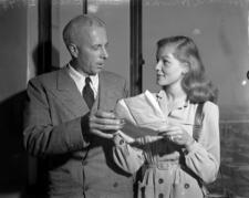 Lauren Bacall and Howard Hawks, circa 1943