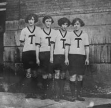 The Toronto Girl's Relay Team, circa 1924
