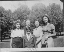 The Hatkin Family on Rosh Hashanah, 1939