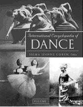 "International Encyclopedia of Dance" Front Cover, Edited by Selma Jeanne Cohen