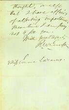 Letter from Ralph Waldo Emerson to Emma Lazarus, page 3