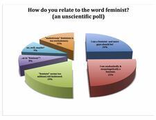 Are You a Feminist?: An Unscientific Social Media Poll and Graph by JWA