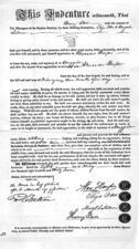 Contract of Indenture, Henry Barr, May 8, 1837