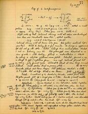 Excerpt From Gertrude Elion's Laboratory Notebook, 1949