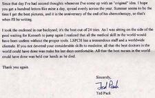 Letter from Ted Pack to Gertrude Elion, August 11, 1996, page 2