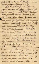 Letter from Gertrude Weil to her Family, November 20, 1898, page 6