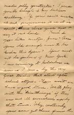 Letter from Gertrude Weil to her Family, March 29, 1896, page 5