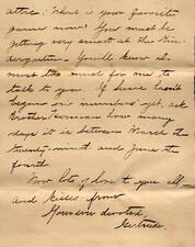Letter from Gertrude Weil to her Family, March 29, 1896, page 6