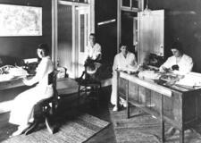 Gertrude Weil and Colleagues in the North Carolina Equal Suffrage League Office circa 1920