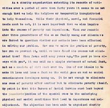 Excerpts from Gertrude Weil's Annual Report as President of the Goldsboro Bureau of Social Service - page 2